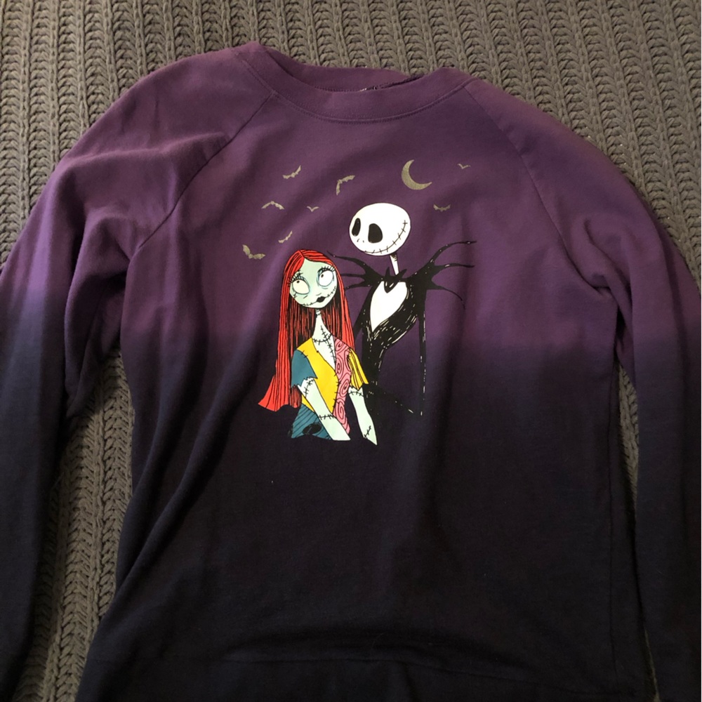 Disneys Nightmare before Christmas crewneck sweatshirt